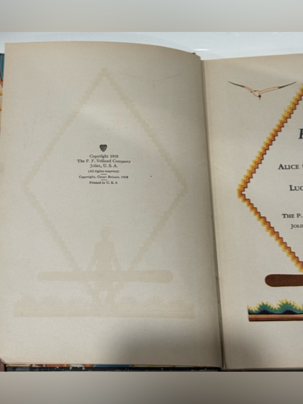 Vintage 1928 KIMO by Alice Cooper Bailey, Hawaii color illustrations HC book - Picture 6 of 16